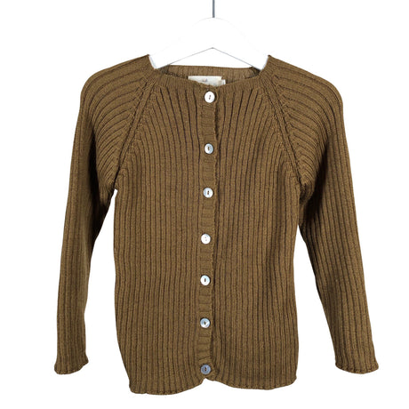 Unisex Konges Slojd - Cardigan, size 98 - 104 - Brown ()