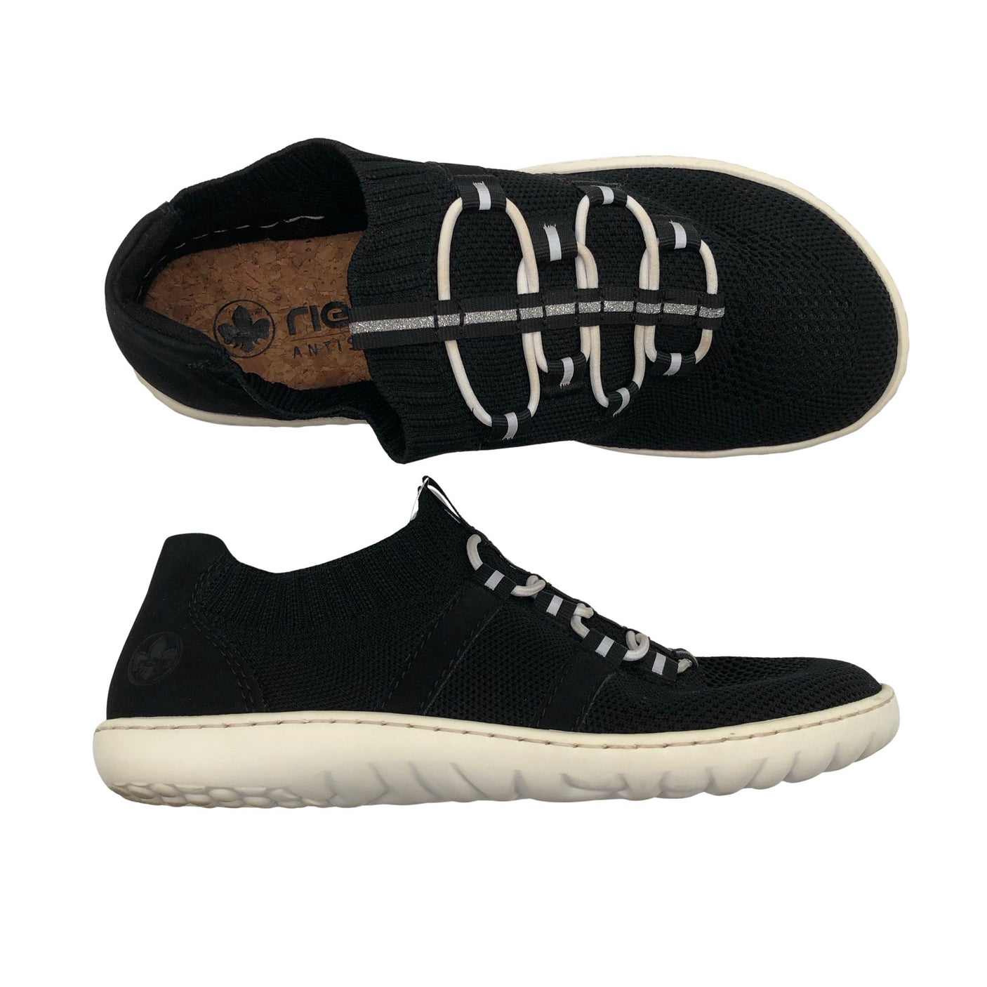 Unisex Rieker - Casual sneakers, size 36 - Black (1)