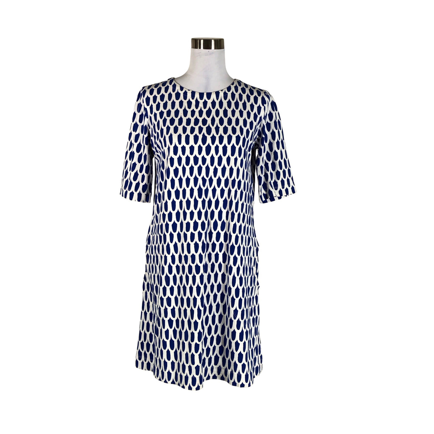 Unisex Marimekko - Tricot dress, size 38 - Blue (1)
