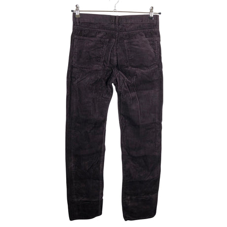 Unisex Weekday - Velvet pants, size W28 - Wine red (2)
