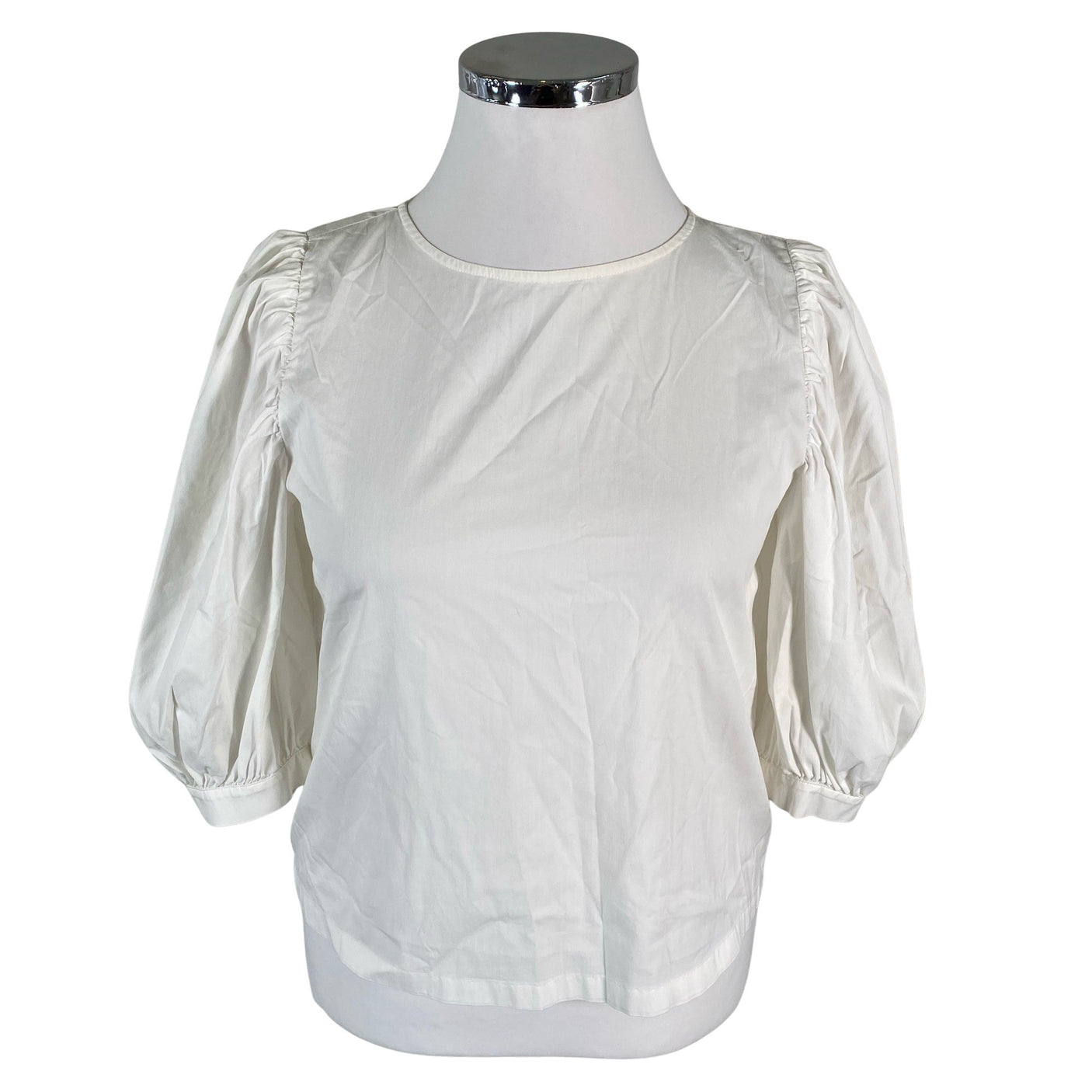 Unisex Marella - Short-sleeved blouse, size 44 - White (1)
