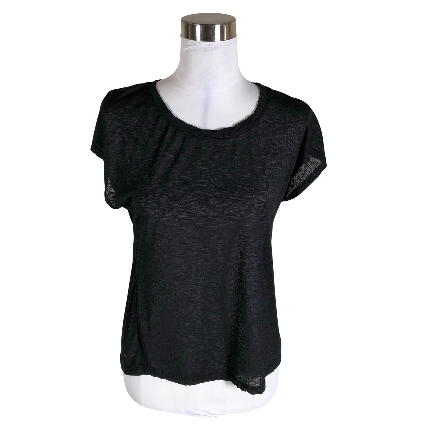 Unisex Energetics - Sports shirt, short sleeve, size 36 - Black (1)