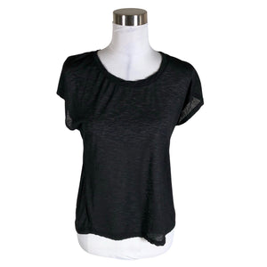Unisex Energetics - Sports shirt, short sleeve, size 36 - Black (1)