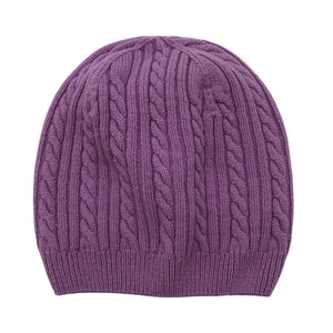 Unisex A+more - Winter beanie, size 52 - 54 cm - Violet (1)