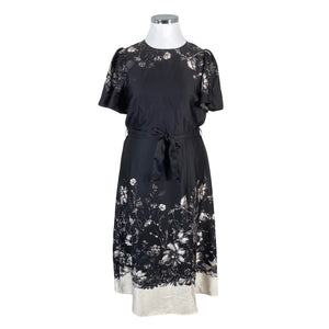 Unisex Friends Like These - Schiffon dress, size 42 - Black (1)