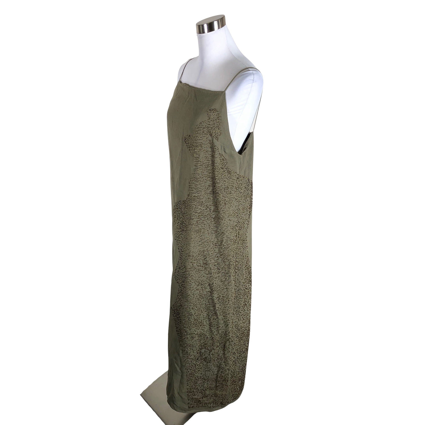 Unisex Massimo Dutti - Dress, size 38 - Green (2)