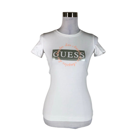 Unisex Guess - T-shirt, size 34 - White ()