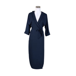 Unisex Dancing Leopard - Dress, size 38 - Blue (1)