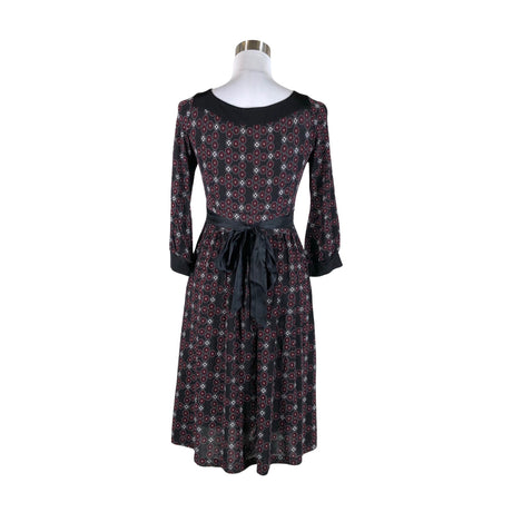 Unisex Bondelid - Tricot dress, size 36 - Black (2)
