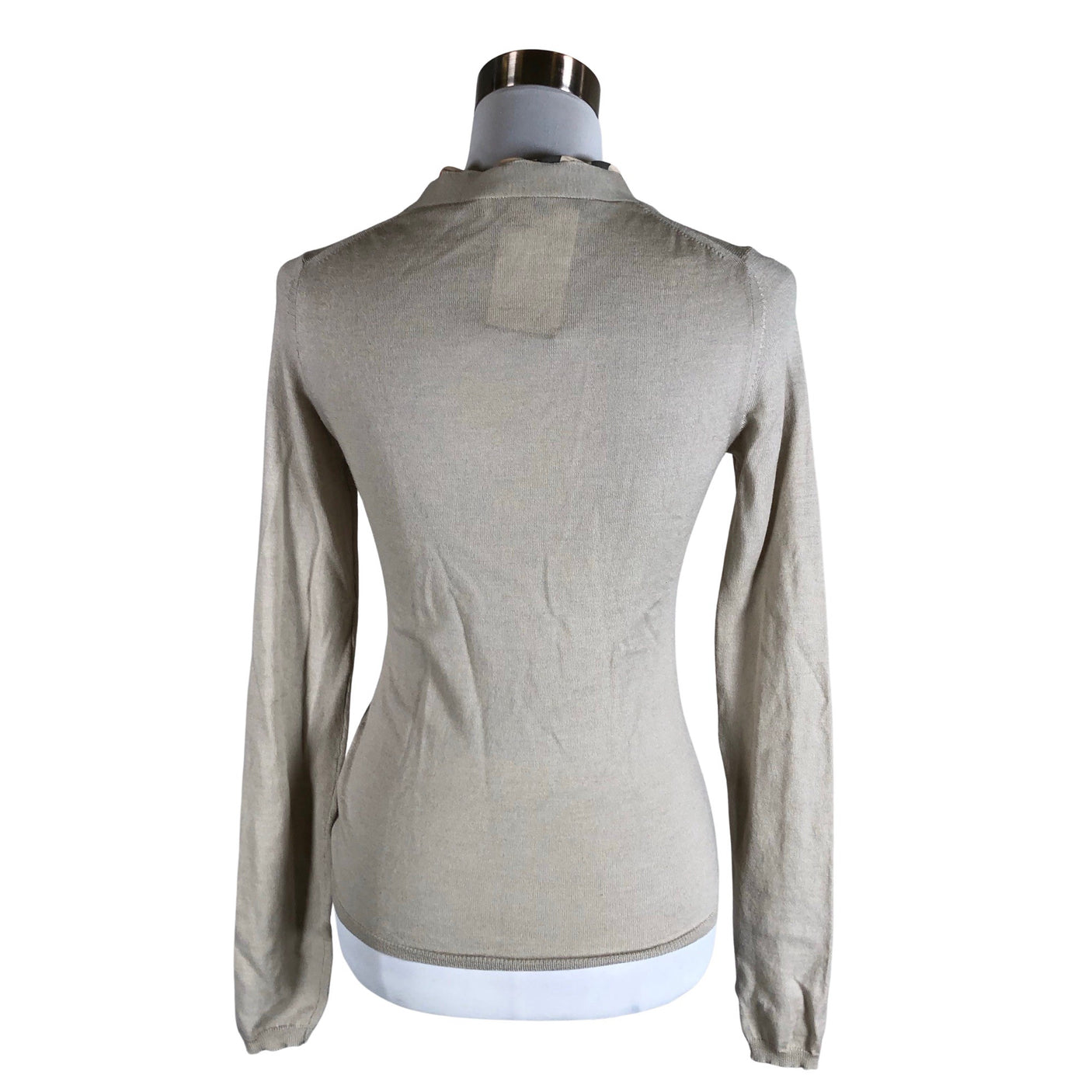 Unisex Burberry Brit - Cardigan, size 36 - Beige (2)