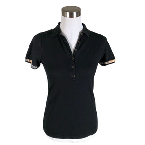 Unisex Burberry Brit - Polo shirt, size 36 - Black (1)