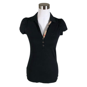 Unisex Burberry Brit - Polo shirt, size 36 - Black (1)