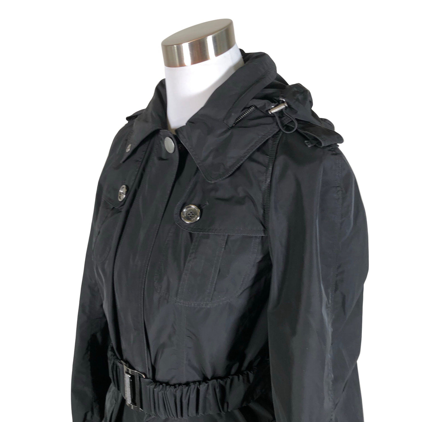 Unisex Burberry Brit - Outdoor jacket, size 36 - Black (3)