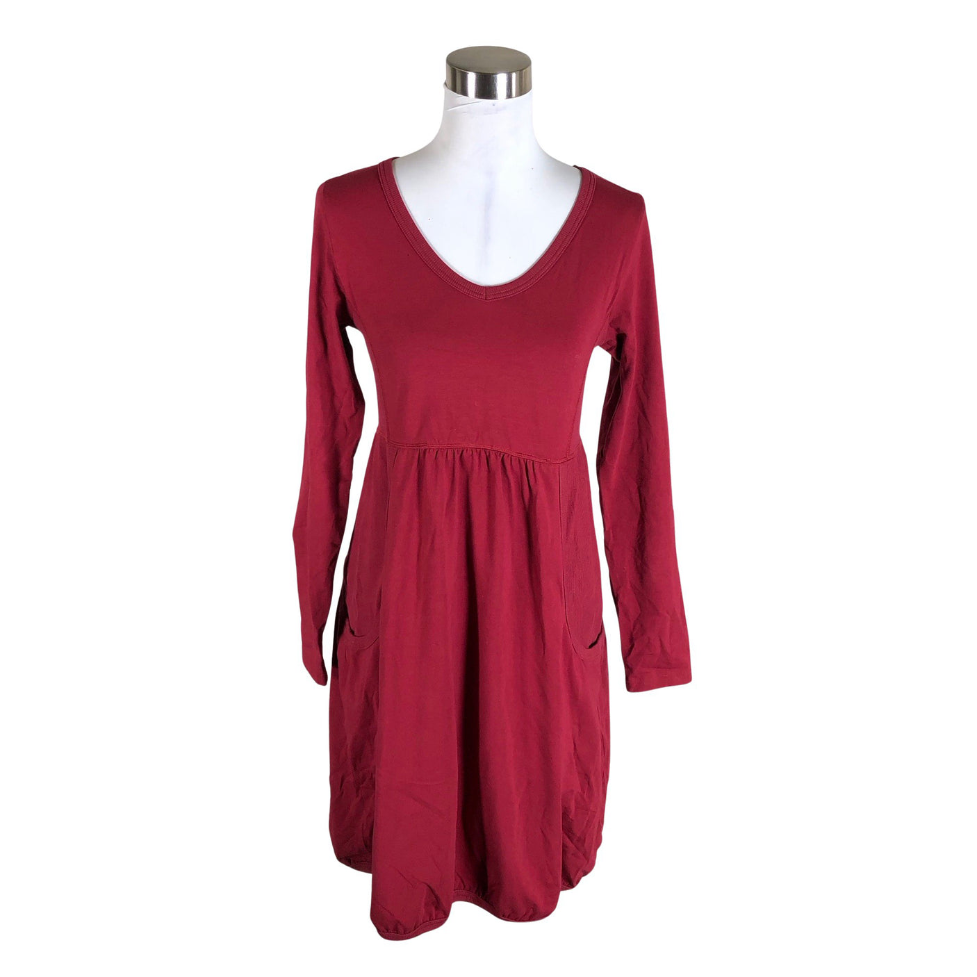 Unisex House of Lola - Tricot dress, size 38 - Wine red (1)