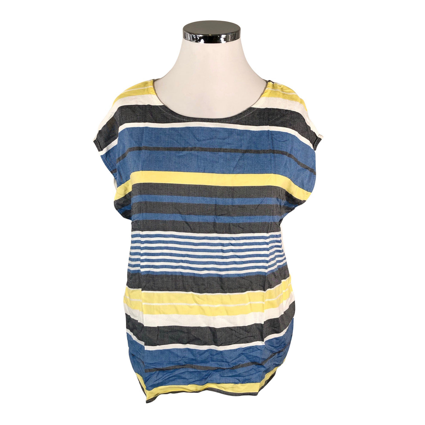 Unisex Esprit - Short-sleeved blouse, size 42 - Blue (1)