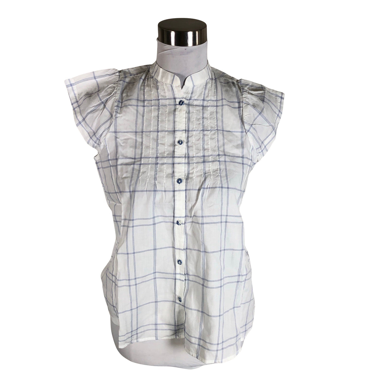 Unisex Gant - Short-sleeved blouse, size 36 - White (1)
