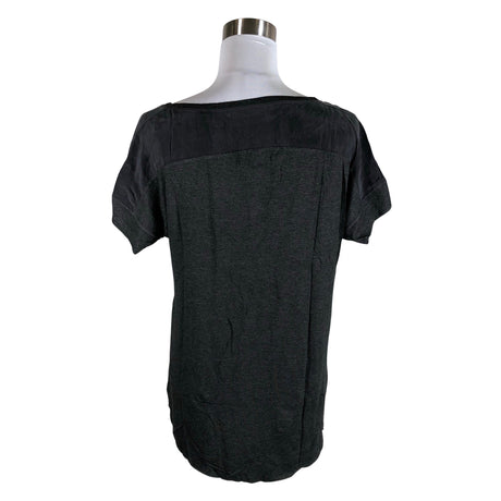 Unisex s.Oliver - Short-sleeved blouse, size 40 - Gray (2)