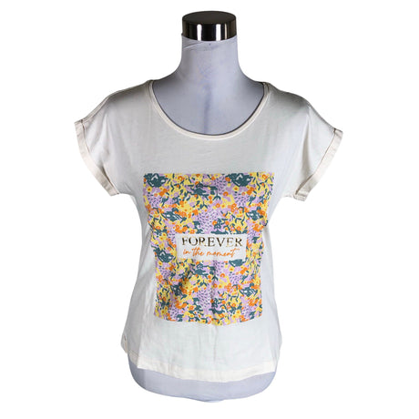 Unisex Cream - T-shirt, size 36 - Beige ()