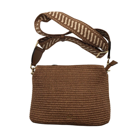 Unisex Abro - Shoulder bag, size Midi - Brown ()