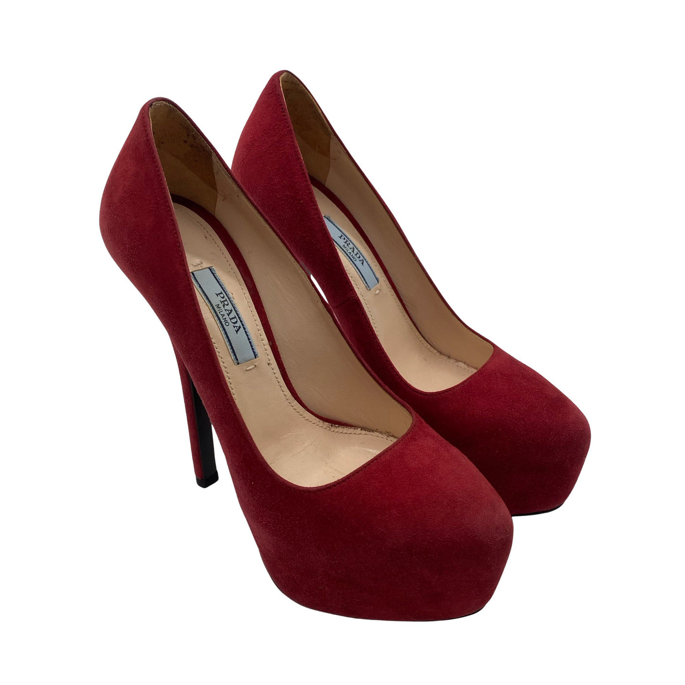 Unisex Prada - High heels, size 36 - Wine red (3)