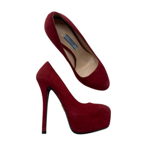Unisex Prada - High heels, size 36 - Wine red (1)