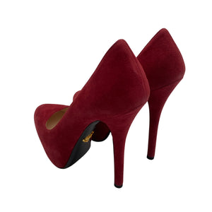 Unisex Prada - High heels, size 36 - Wine red (2)