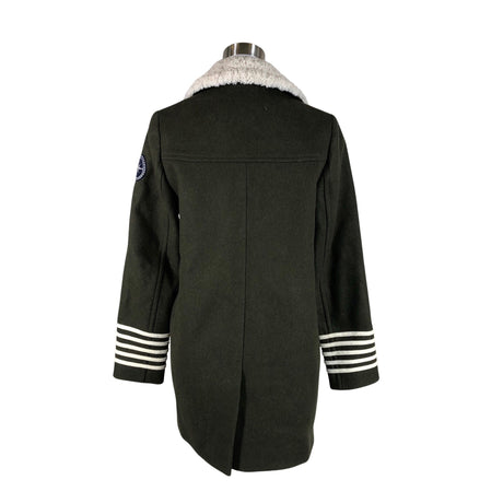 Unisex Tommy Hilfiger - Wool coat, size 36 - Green (2)