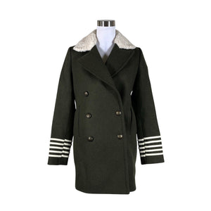 Unisex Tommy Hilfiger - Wool coat, size 36 - Green (1)
