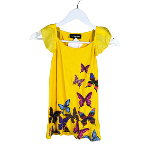 Unisex Desigual - Tricot dress, size 158 - 164 - Yellow (1)