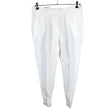 Unisex 120% Lino - Slacks, size 42 - White ()