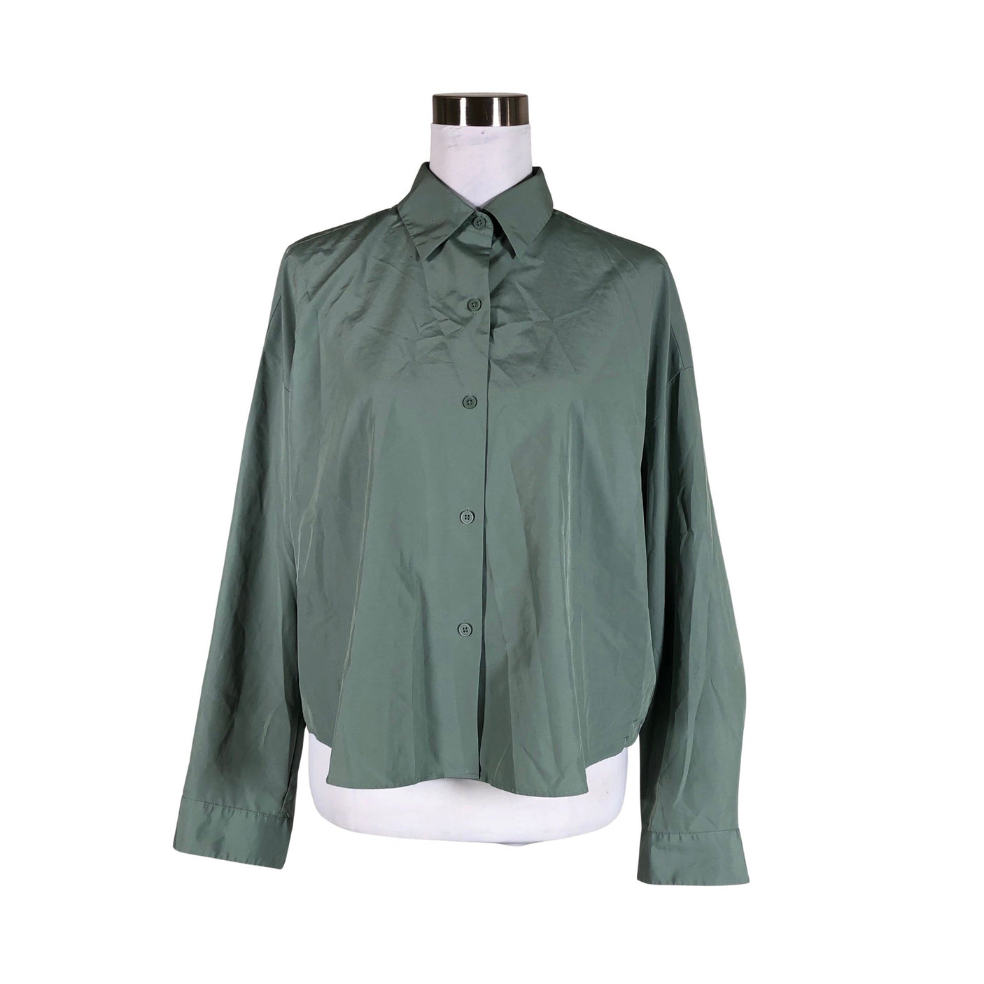 Unisex Uniqlo - Blouse, size 40 - Green (1)