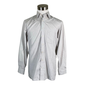 Unisex Olymp - Collared shirt, size M - Gray (1)