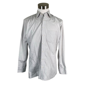 Unisex Olymp - Collared shirt, size M - Gray (1)