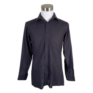 Unisex Olymp - Collared shirt, size M - Black (1)