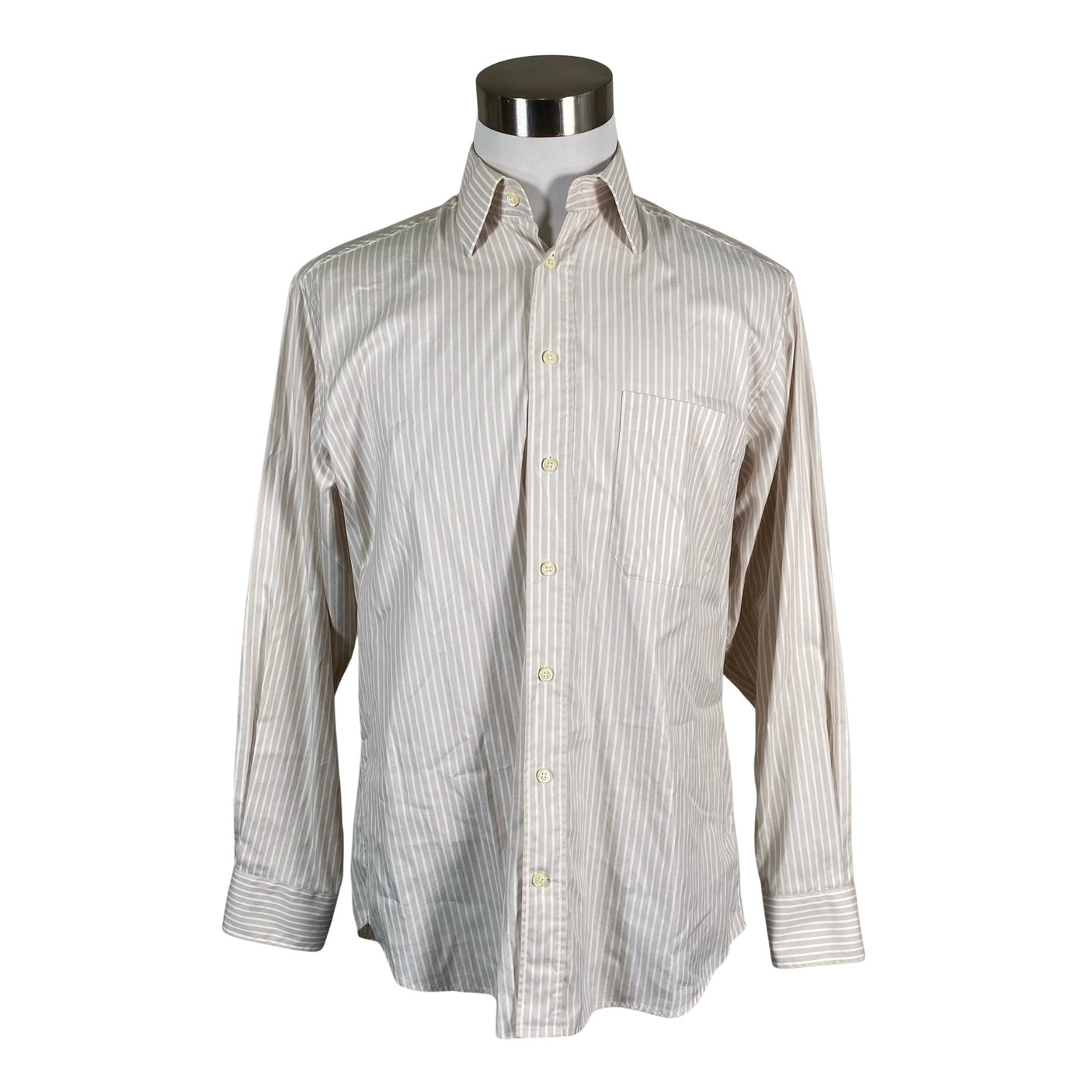 Unisex Stockmann 1862 - Collared shirt, size M - Beige (1)