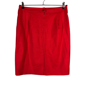 Unisex Turo Tailor - Pencil skirt, size 40 - Red (2)