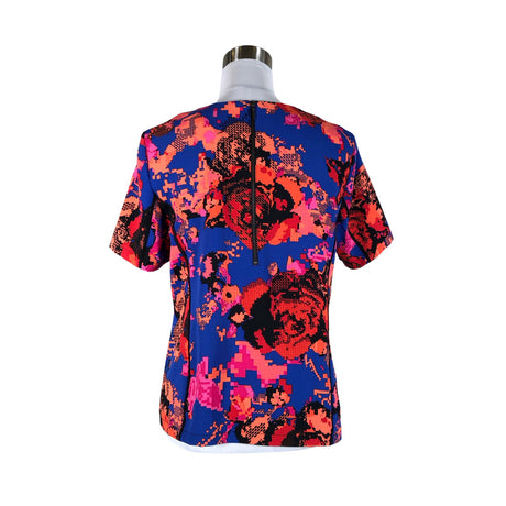 Unisex Marks&Spencer - Short-sleeved blouse, size 36 - Blue (2)