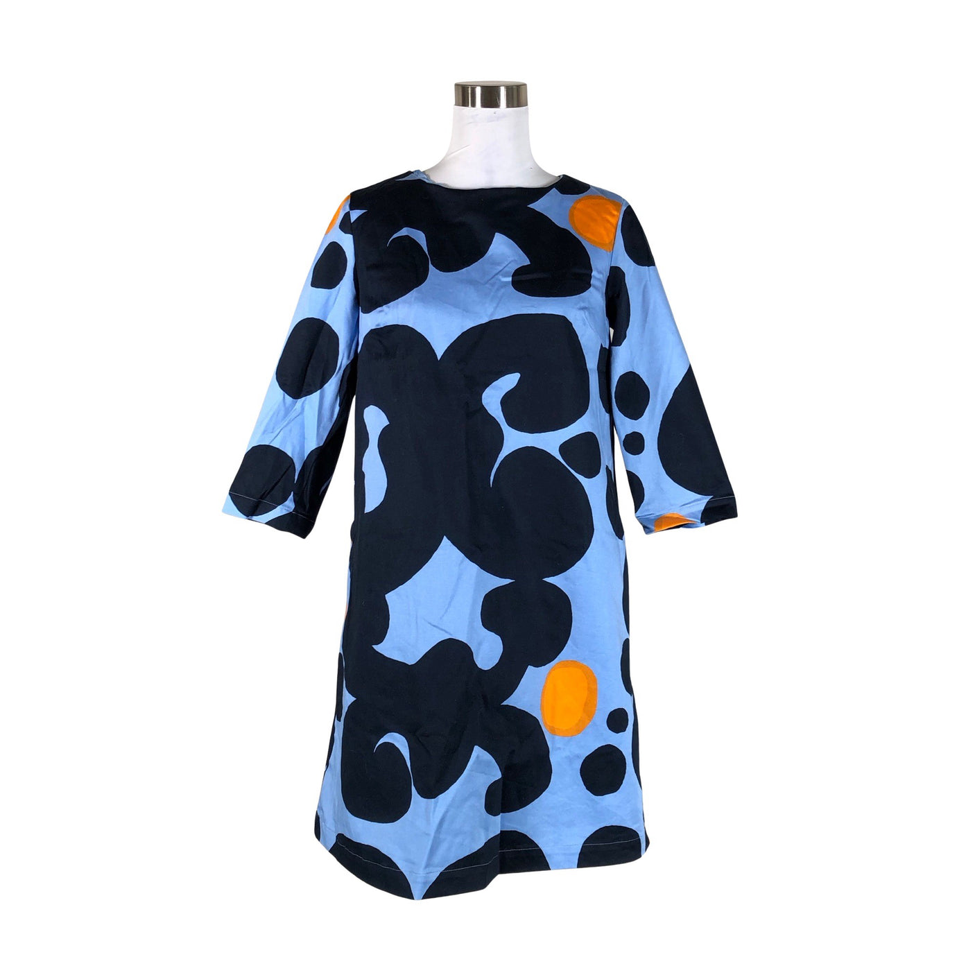Unisex Marimekko - Sheath dress, size 38 - Blue (1)