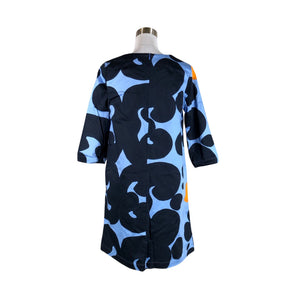 Unisex Marimekko - Sheath dress, size 38 - Blue (2)