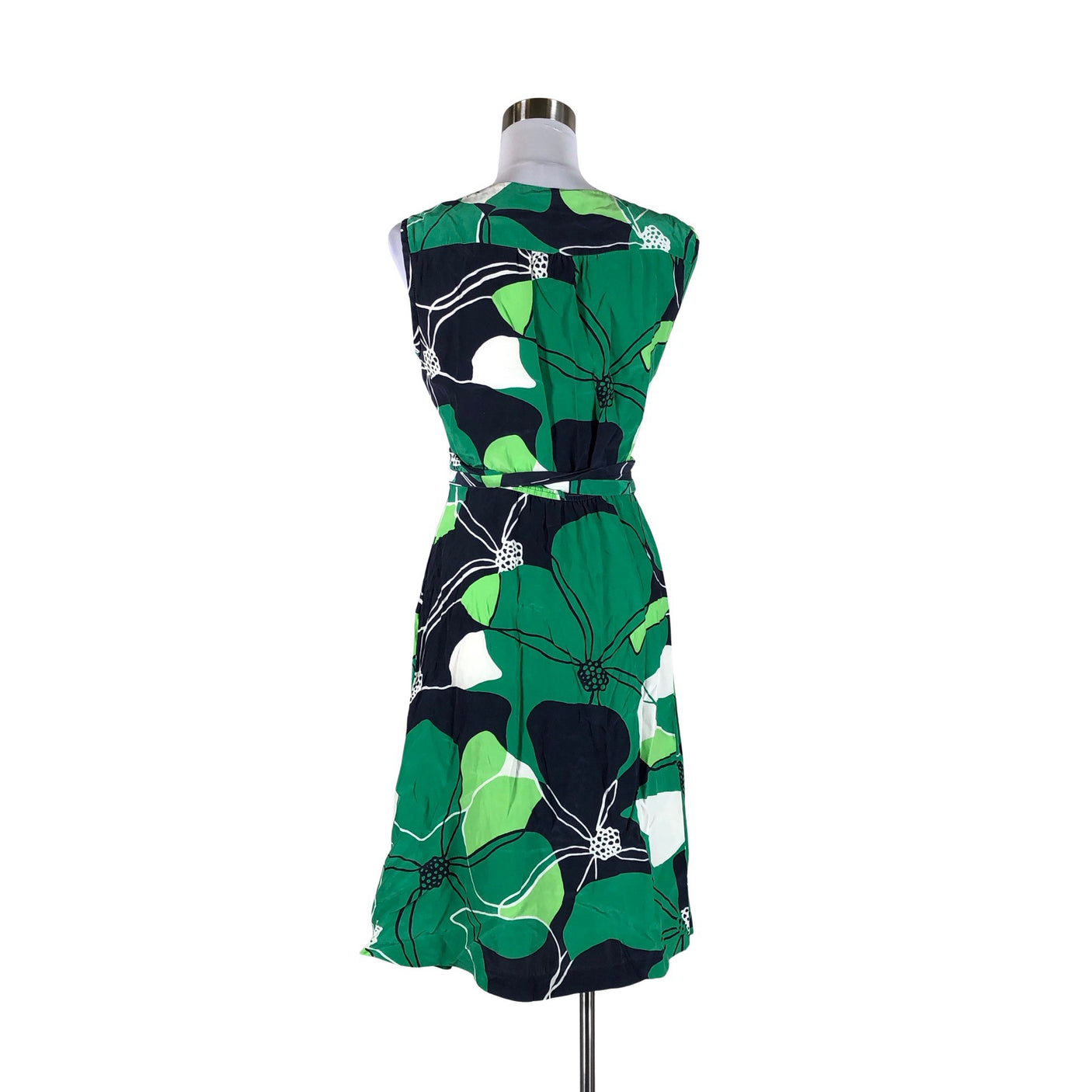 Unisex Banana Republic - Schiffon dress, size 38 - Green (2)