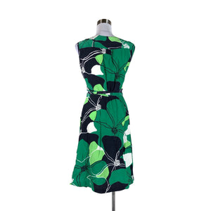 Unisex Banana Republic - Schiffon dress, size 38 - Green (2)