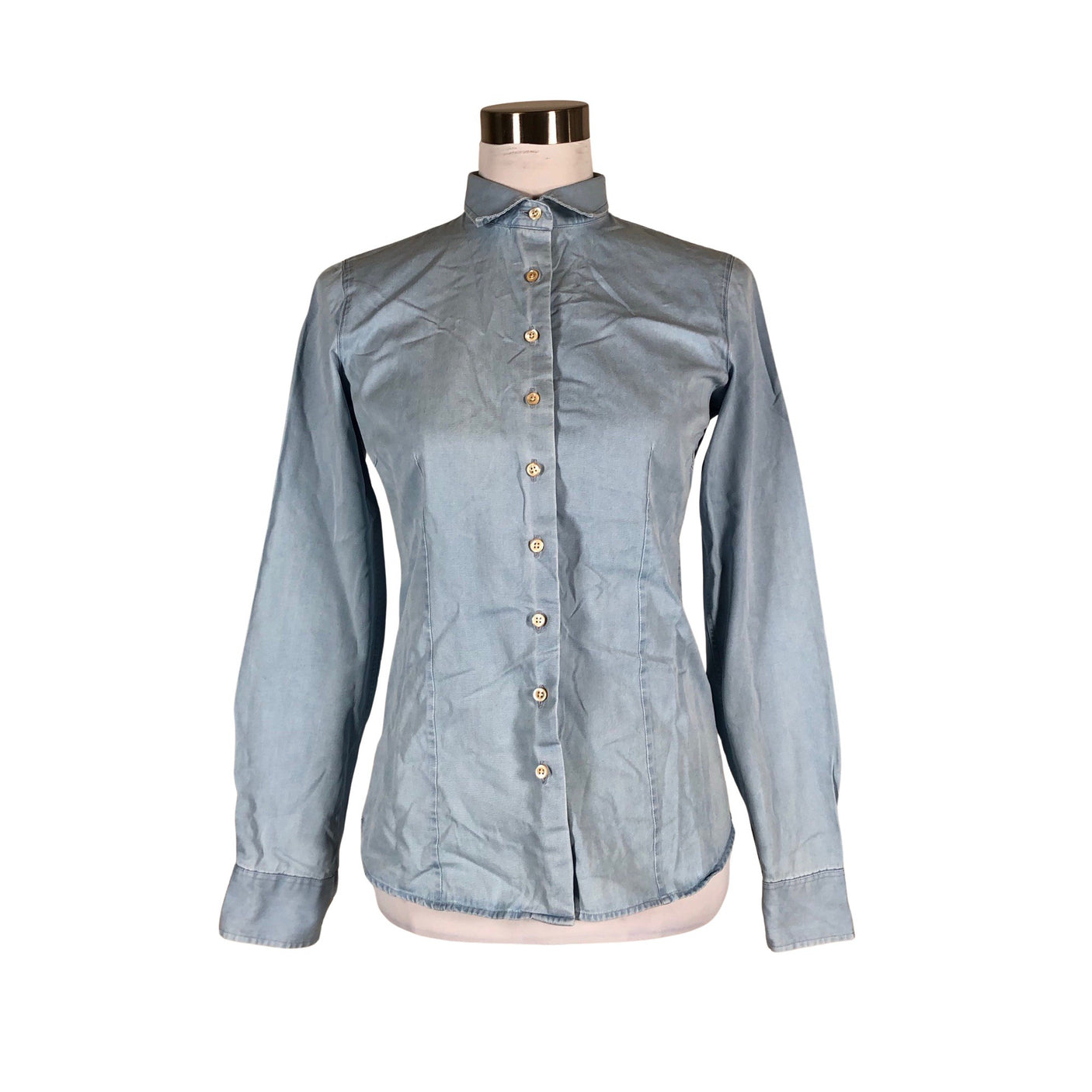 Unisex Oscar Jacobson - Denim shirt, size 36 - Light blue (1)