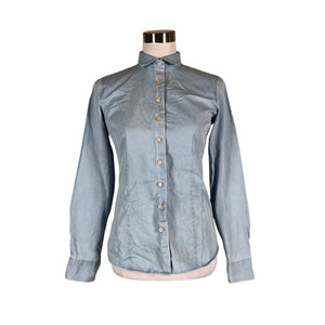 Unisex Oscar Jacobson - Denim shirt, size 36 - Light blue (1)