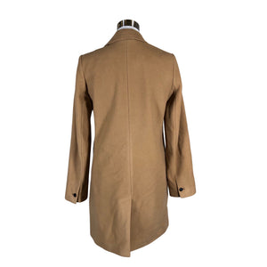 Unisex Knowledge Cotton Apparel - Wool coat, size 36 - Brown (2)