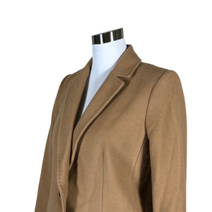 Unisex Knowledge Cotton Apparel - Wool coat, size 36 - Brown (3)