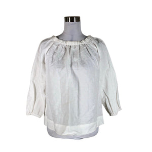 Unisex Cut & Pret - Blouse, size 36 - White (1)
