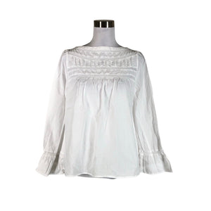 Unisex Uniqlo - Blouse, size 38 - White (1)