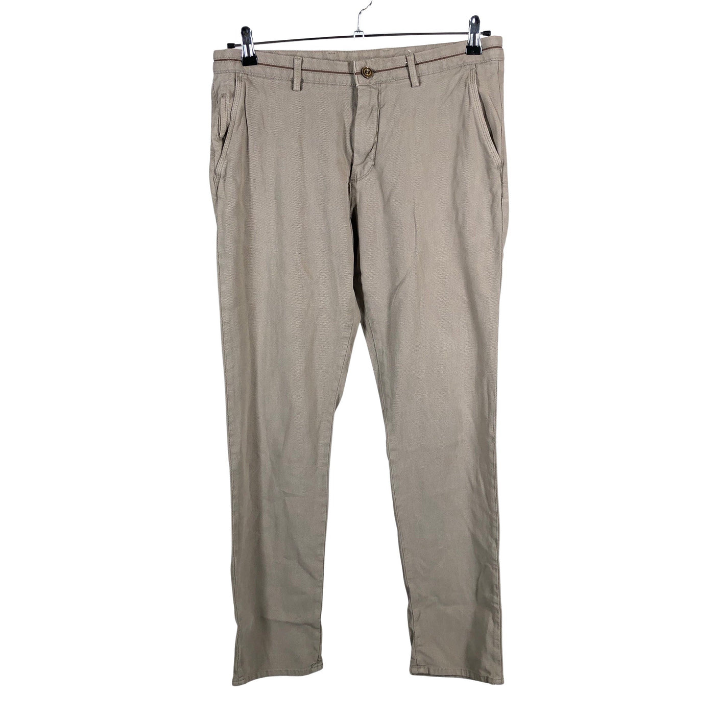 Unisex Massimo Dutti - Chinos, size M - Brown (1)