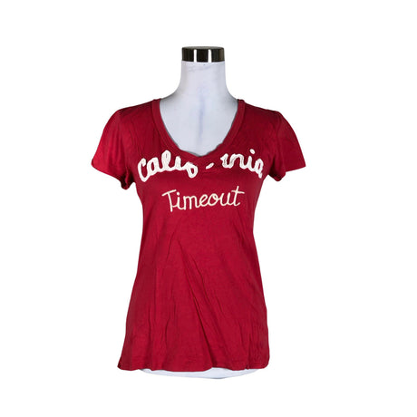 Unisex Time out - T-shirt, size 38 - Red ()