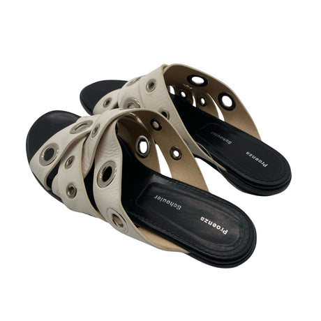 Unisex Proenza Schouler - Sandals, size 38 - White (2)